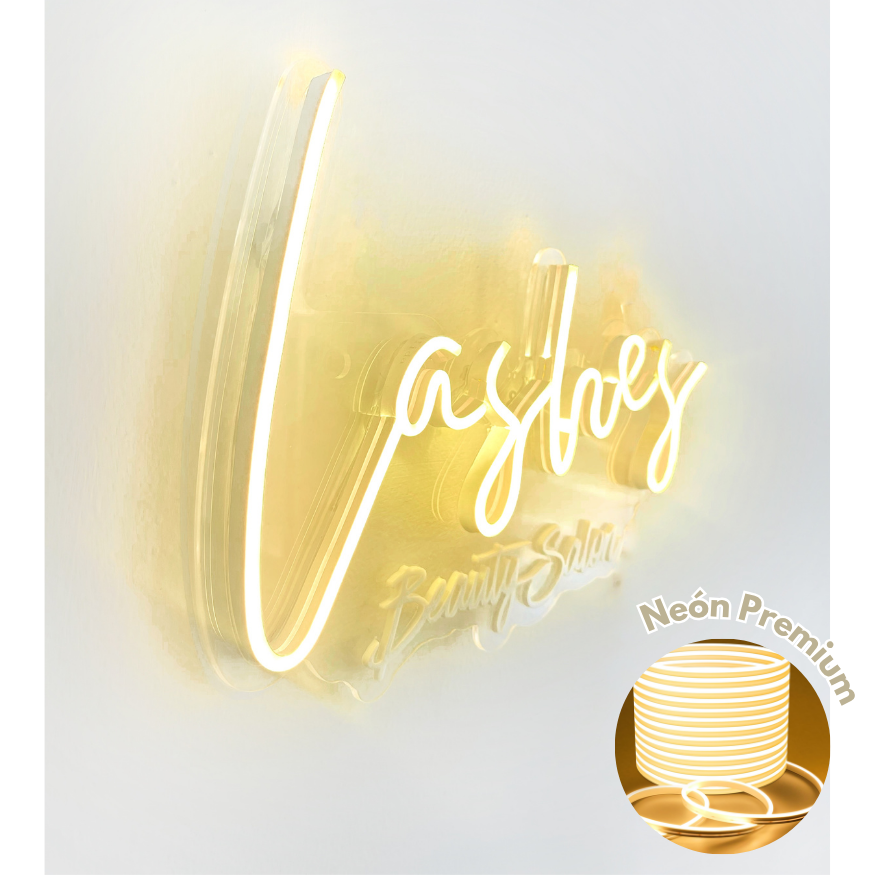 Lashes Beauty Salon Decoración Calida