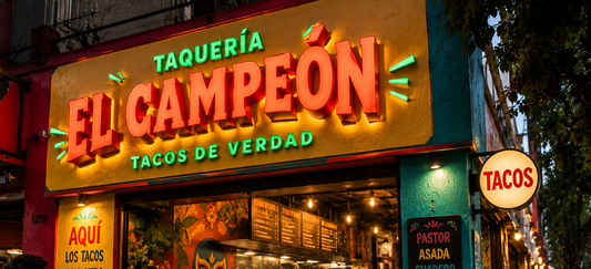 Qué tipo de anuncio funciona mejor para una taquería