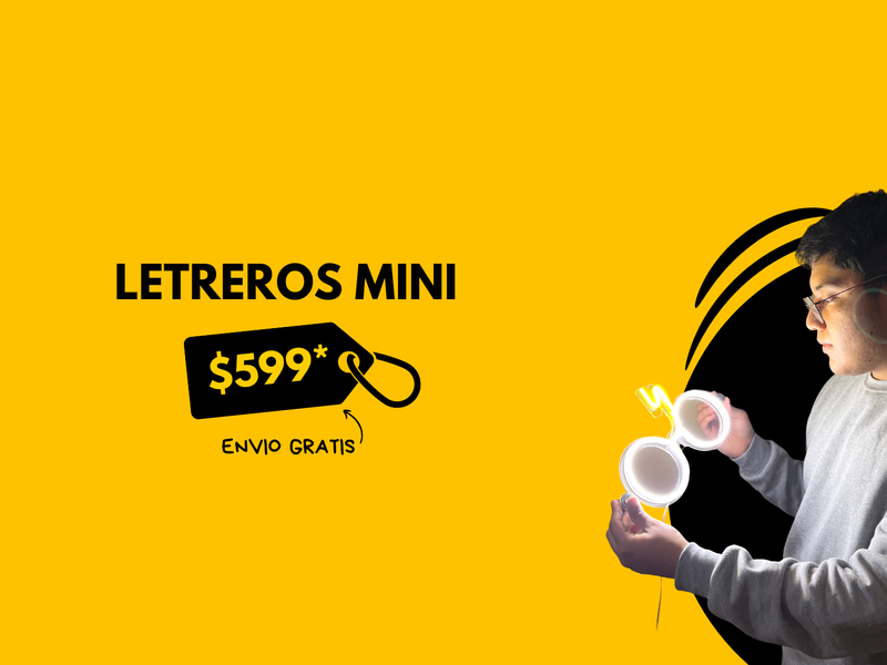 Letreros Minis