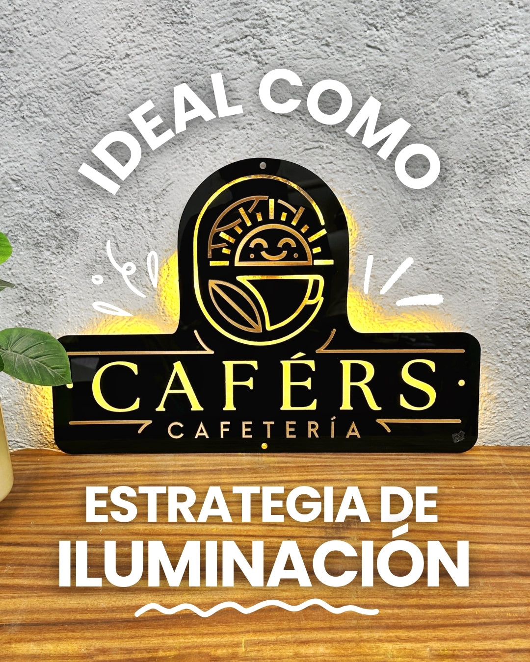 Crea tu letrero Sombra