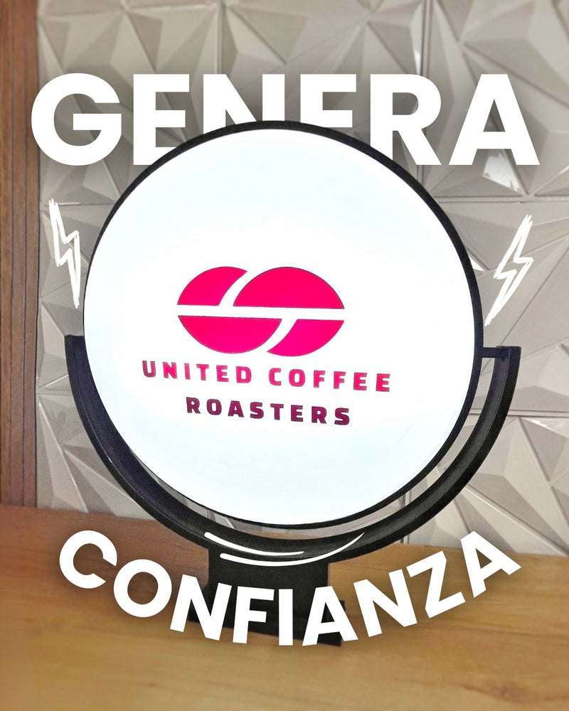 Caja de luz para negocio