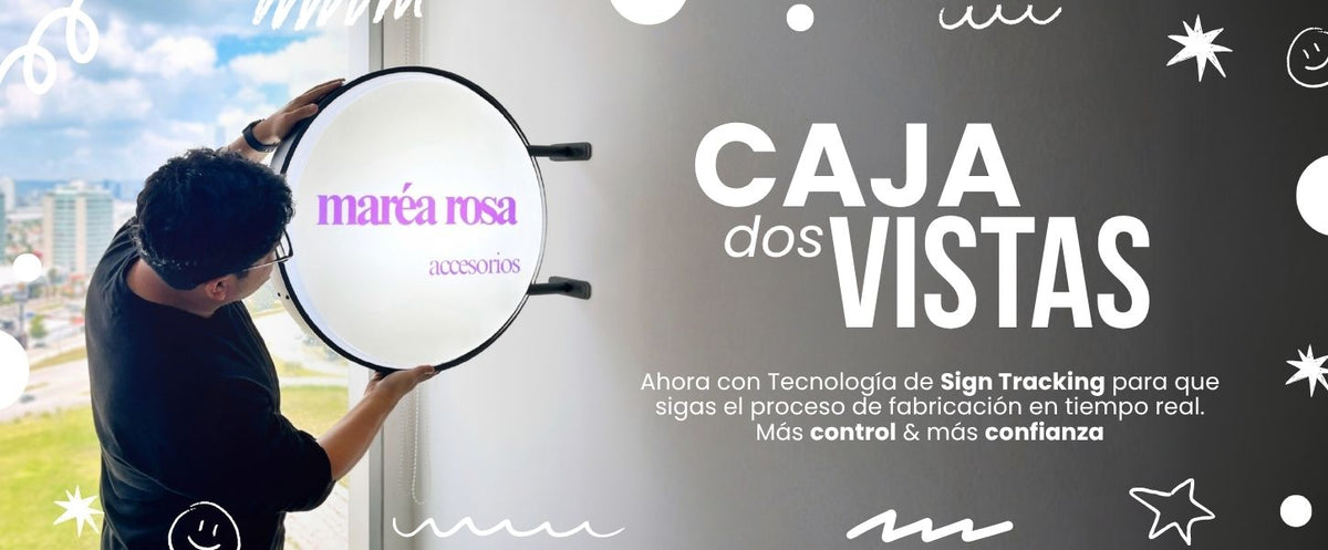 Caja de luz para negocios