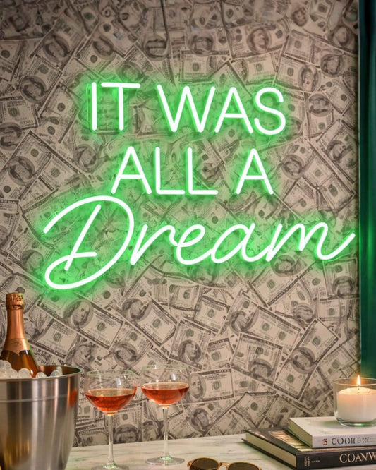 It Was All a Dream - Decoration for Businesses and Creative Spaces