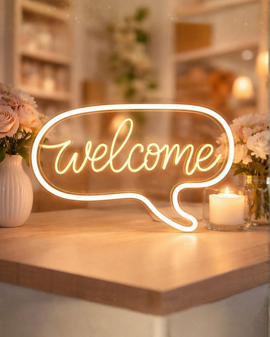 Welcome - Neon Decor
