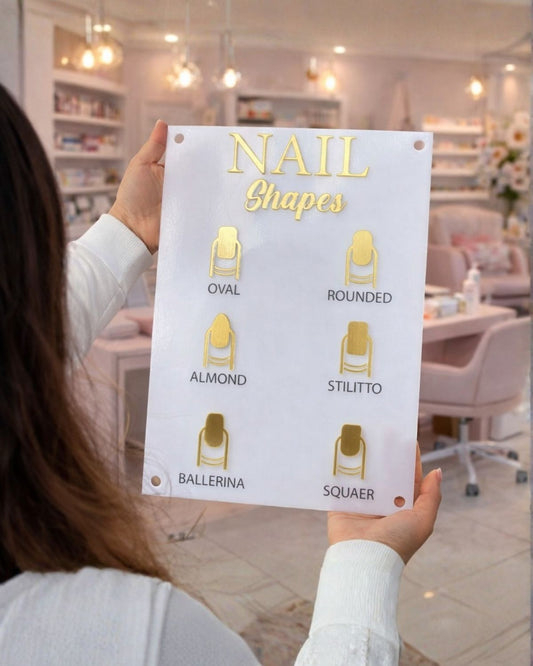Menú de Uñas - Salón de Belleza