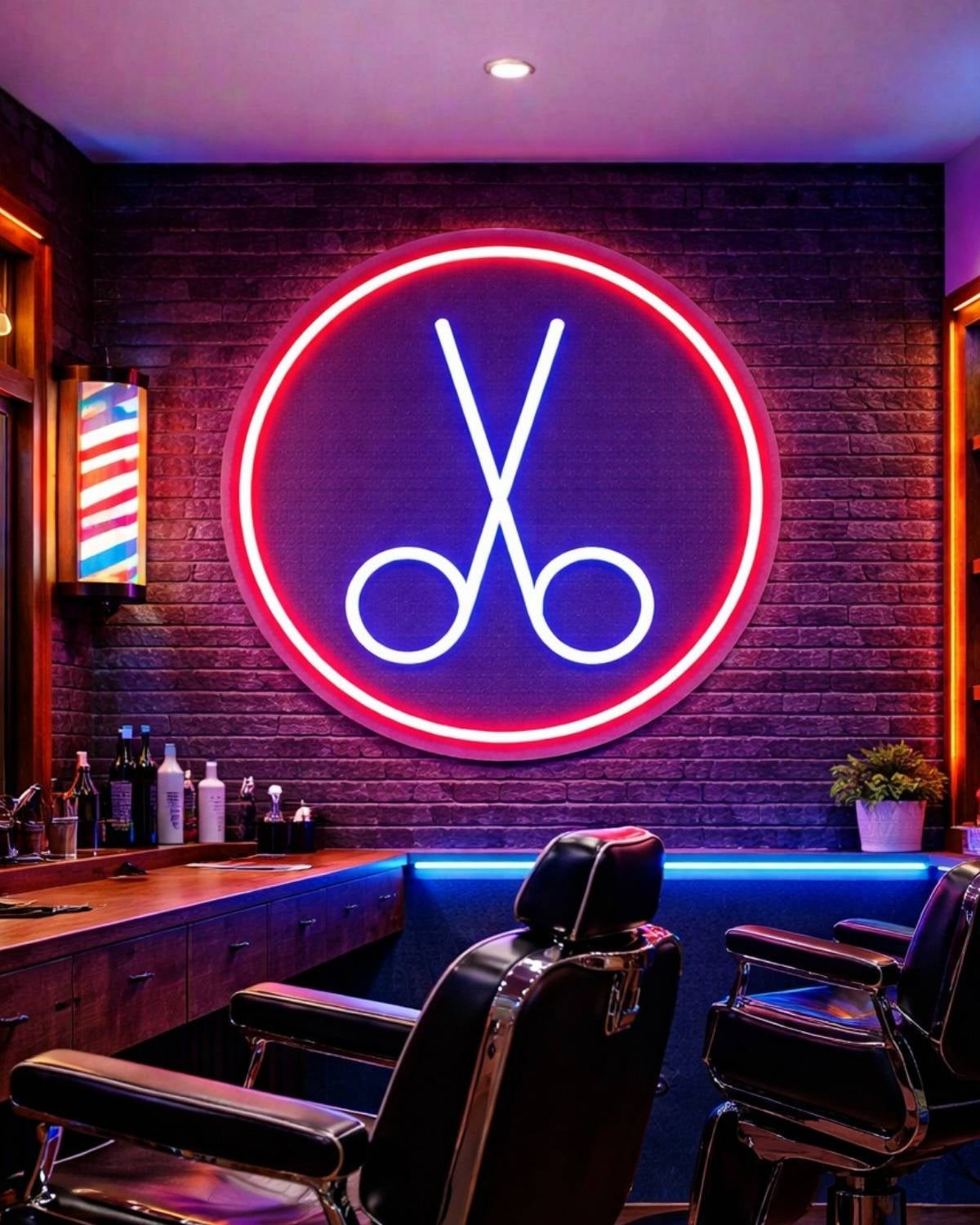Tijeras - Ícono Clásico para Barber Shop