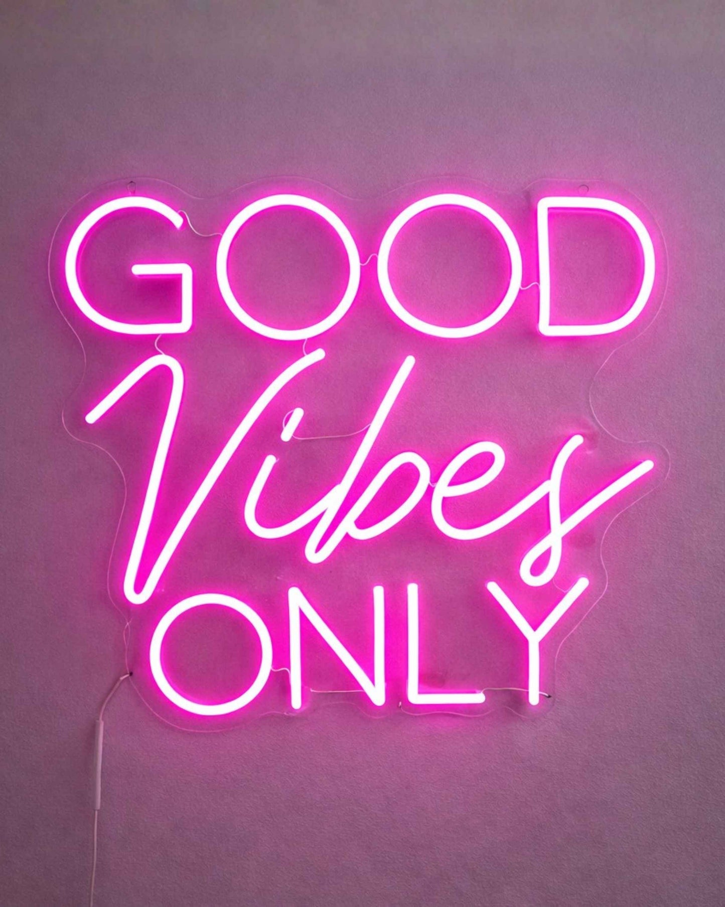 Good Vibes Only - Decorativa para tu Salón de Belleza