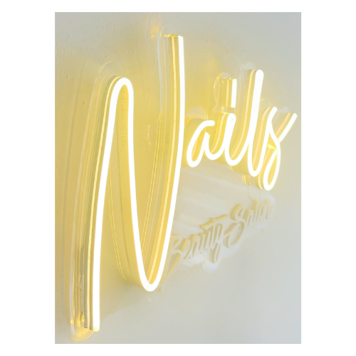Nails Beauty Salon Decoración Calida para Salon de Uñas