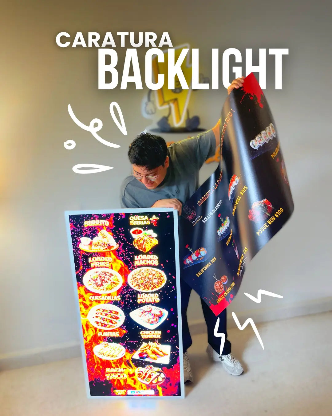 Carátulas Backlite