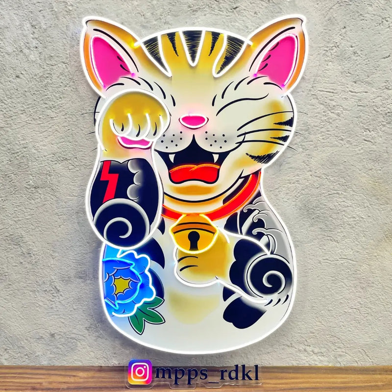 Letrero luminoso personalizado