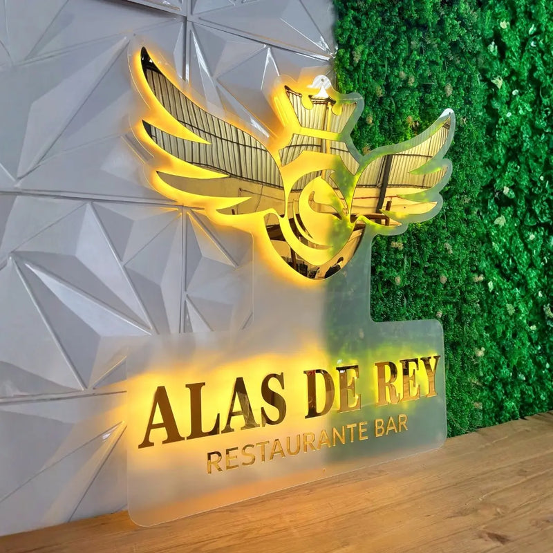 Letrero luminoso personalizado