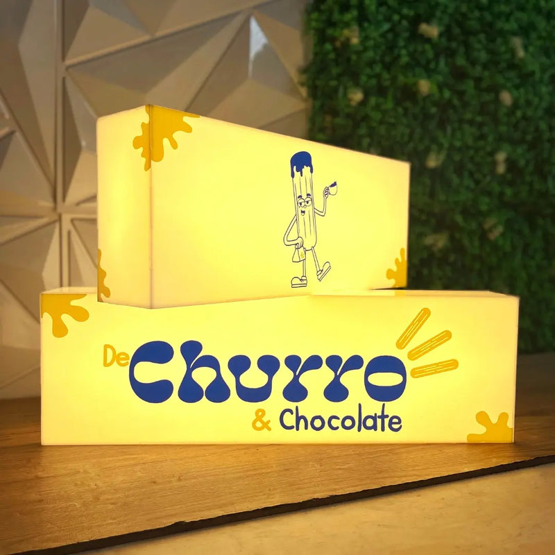 Letrero luminoso personalizado